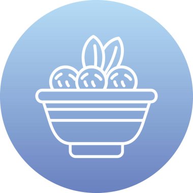 Sepet. Web simgesi basit illüstrasyon