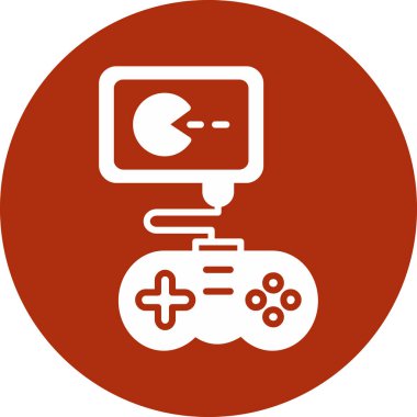 Oyun kontrolörü. Basit resimleme