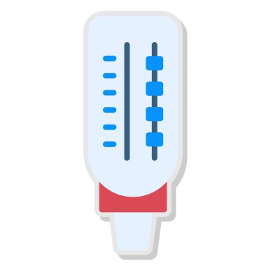 Termometre vektör simgesi