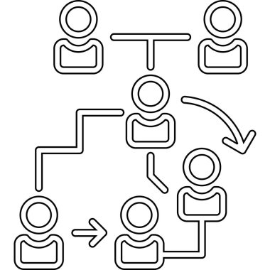 iş takım çalışması grup simgesi