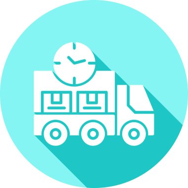 Lokomotif. Web simgesi basit illüstrasyon