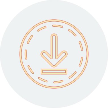 ok simgesi vektör illüstrasyonu