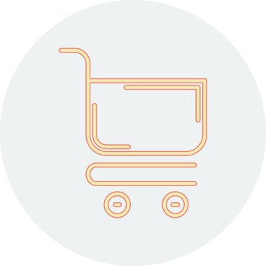 Tramvay Simgesi vektör çizimi