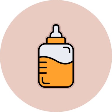 şişe simgesi vektör illüstrasyonu