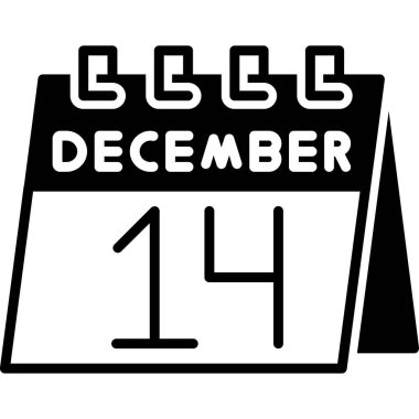 Tarih 11 Aralık simgesine sahip takvim