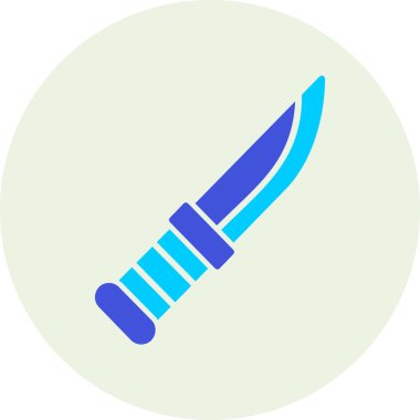 Kılıç. Web simgesi basit illüstrasyon