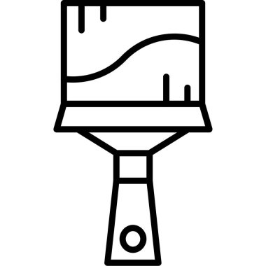 Modern b 'nin vektör illüstrasyonu eksik simgesi