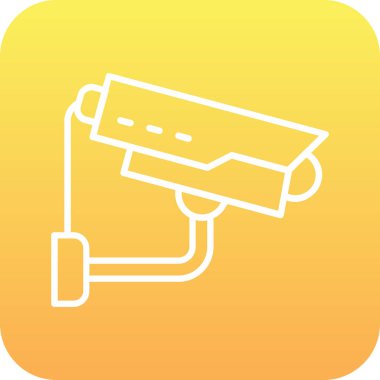 kamera simgesi vektör illüstrasyonu