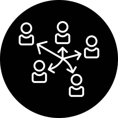 seo modern simgesinin vektör illüstrasyonu