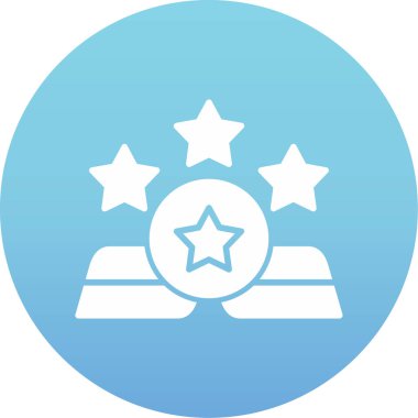 Yıldız. Web simgesi basit illüstrasyon