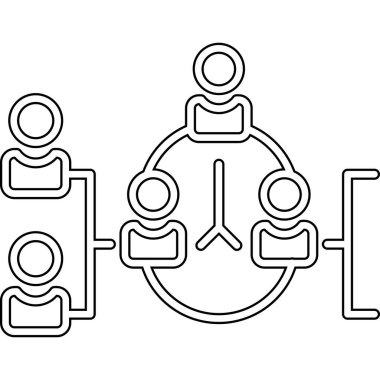 ağ paylaşım simgesi vektörü