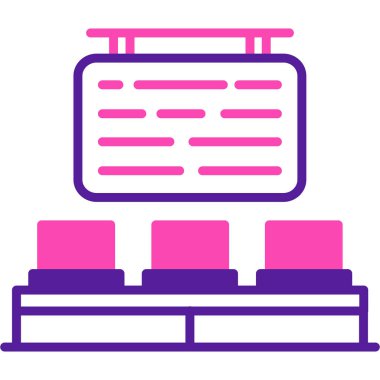 Bir gazetenin vektör illüstrasyonu