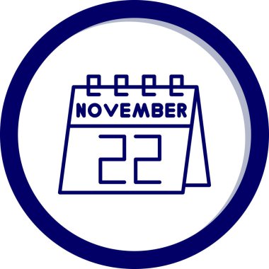 Ekim 20 için takvimi olan illüstrasyon.