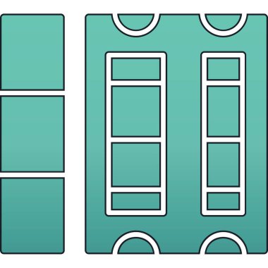 Beyaz arkaplan ile pencerenin vektör illüstrasyonu