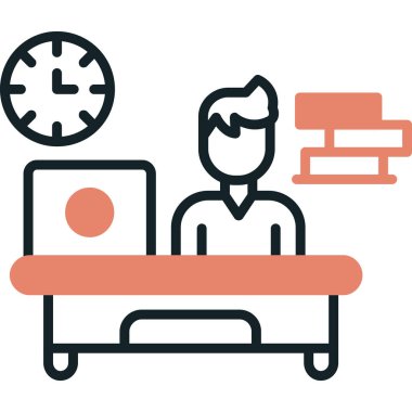 Hastane yatağı. Basit tasarım.