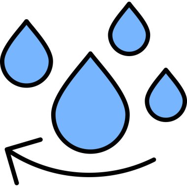 Bırak. Web simgesi basit illüstrasyon