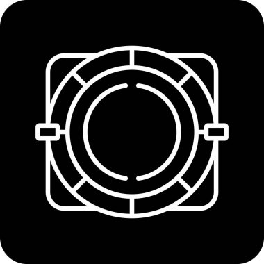 Kamera simgesi. Kamera vektör simgesi web için basit çizimi