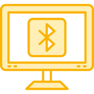 Bilgisayar. Web simgesi basit illüstrasyon