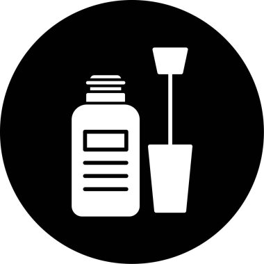 Modern b 'nin vektör illüstrasyonu hapların ikonundan yoksun