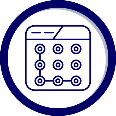 Modern b 'nin vektör illüstrasyonu eksik simgesi