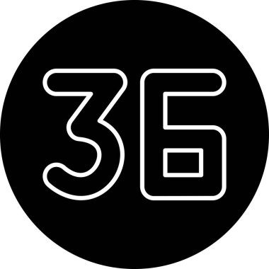 4 sayı dizaynı için bir arkaplan vektör illüstrasyonu