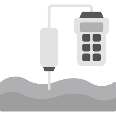 Su pompası vektör simgesi