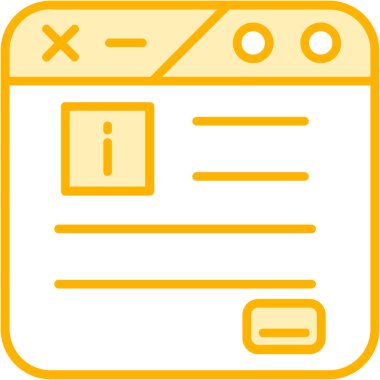 belge simgesi. vektör illüstrasyonu