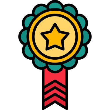 Ödül madalyası. Web simgesi