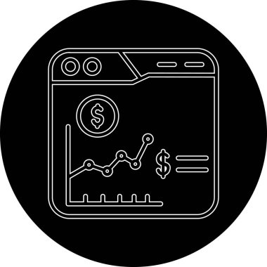 Bozuk parayla bir cep telefonunun vektör çizimi