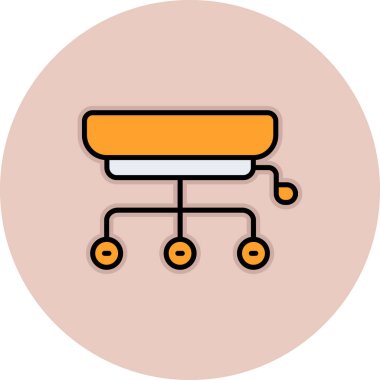 Modern b 'nin vektör illüstrasyonu eksik simgesi