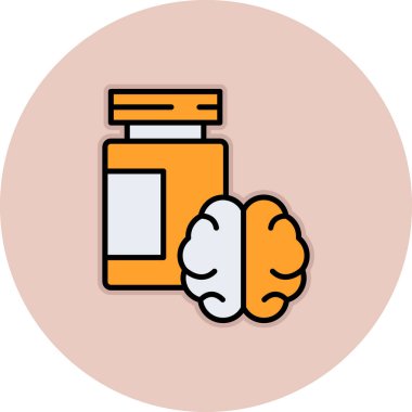 hap ikonu vektör illüstrasyonu