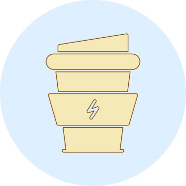 Gıda simgesinin vektör illüstrasyonu