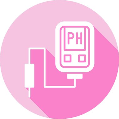 Benzin istasyonu simgesinin vektör illüstrasyonu