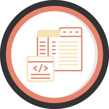 seo modern simgesinin vektör illüstrasyonu