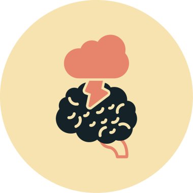 bulut vektör resimleme simgesi