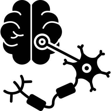 beyin ve dişli simgesini