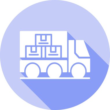 Tren simgesinin vektör illüstrasyonu