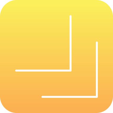 Harita simgesi, basit vektör illüstrasyonu