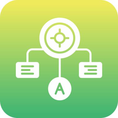 Modern teknoloji kavramının vektör illüstrasyon simgesi