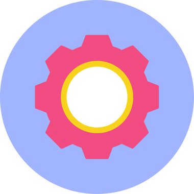 Teçhizat Web simgesi basit illüstrasyon