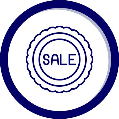 Satış. Web simgesi basit tasarım