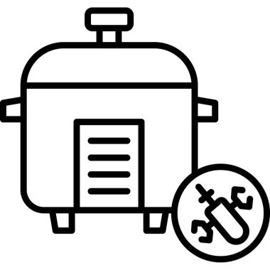 yiyecek web vektör simgesi