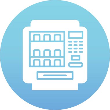 İş ikonu. Basit vektör illüstrasyonu