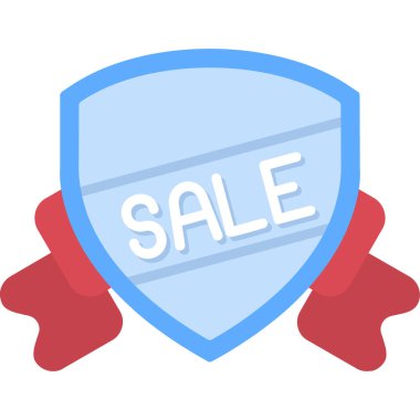 indirimli etiket simgesi - taslak biçimi