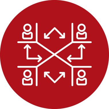 İş adamlarının iş konsepti vektör çizimi