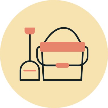 çanta simgesi vektör illüstrasyonu