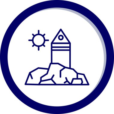 Web simgesi vektör illüstrasyonu