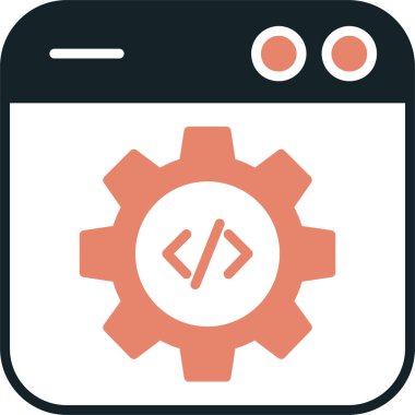 Ayarlama. Web simgesi basit illüstrasyon
