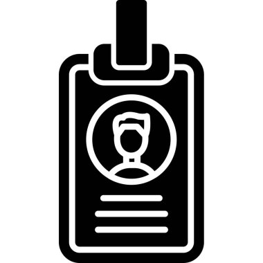 sırt çantası simgesi, basit illüstrasyon