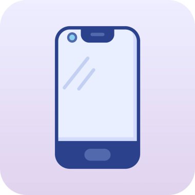 Smartphone Simgesi, vektör illüstrasyonu